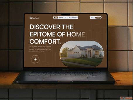 Real Estate Website Landing Page