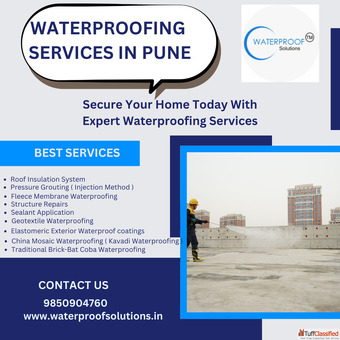 Trusted Waterproofing Services in Pune - Residential and Commercial Experts