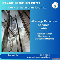 Detecting Leakages in the Lift Pit