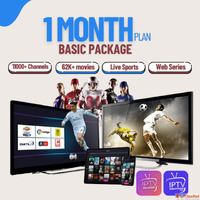 One Month IPTV Subscription