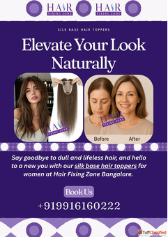 Elevate Your Look Naturally Hair Topper