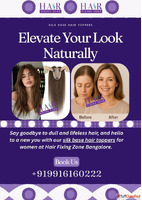Elevate Your Look Naturally Hair Topper