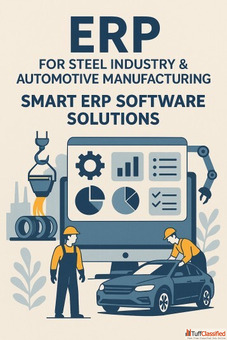 ERP for Steel Industry Automotive Manufacturing Smart ERP Software Solutions