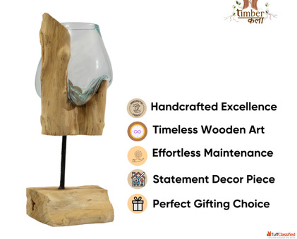 Nature's Touch Artistic Elegance with STICK GLASS ROOTS