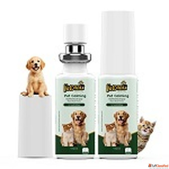 Vetonnix Oral Spray for Pet Anxiety Calming - Fast-Acting No Pills Needed