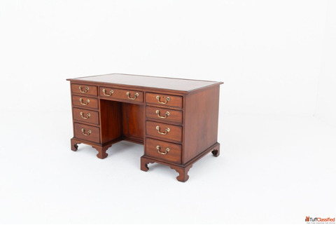 Period Georgian Desk Mahogany Writing Table