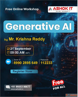 Free Online Workshop on Gen AI by Mr. Krishna Reddy Ashok IT