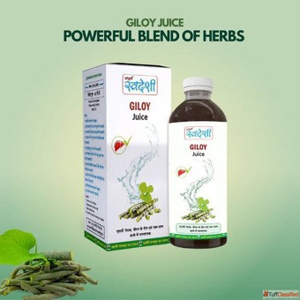 Best Giloy Juice for Immunity Allergy Relief Vitality Sampuran Swadeshi