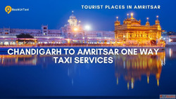 Chandigarh to Amritsar Taxi Booking Start 3250 - BookUrTaxi