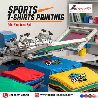 Sports TShirts Printing in Bangalore