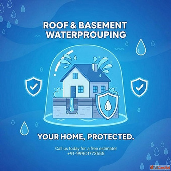 Waterproofing Contractors in Gurgaon Roof Basement Waterproofing.