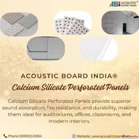 Calcium Silicate Perforated Panels - Durable Acoustic Soluti...