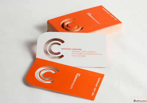 embossed business cards Dubai