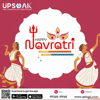 Want Wrinkle-Free Lehengas With Navratri Laundry Dry-Cleaning Services