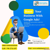 Affordable PPC Services in Delhi - WebInfoMind Google Ads Ex...