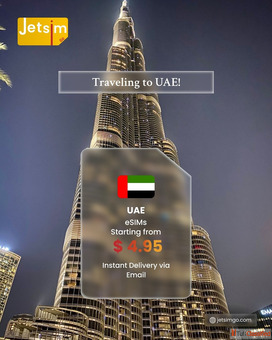 Best eSIM for Dubai Travel - Buy eSIM Online UAE