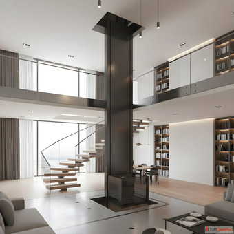 "Platform Lift by Stag Elevators "