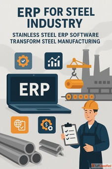 ERP for Steel Industry and Stainless Steel ERP Software Transform Steel Manufacturing