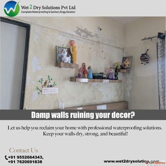 Wet2Dry Solution Pvt. Ltd. - Waterproofing Damp Treatment Experts