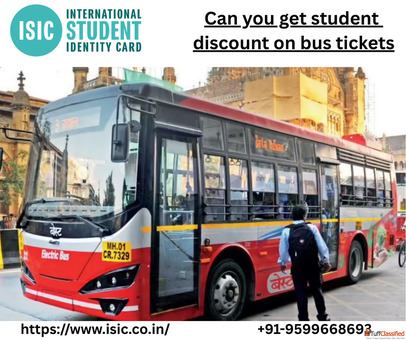 Can you get student discount on bus tickets