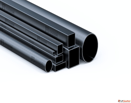 Hariom Pipes Premium MS Section for Construction Industry