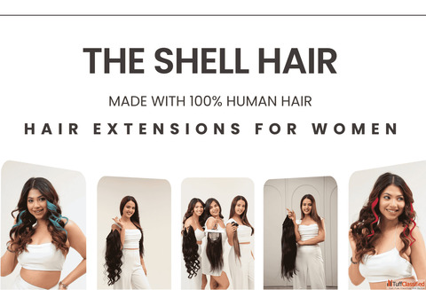 The Shell Hair - 100 Human Hair Extensions