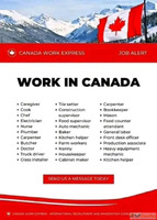 HIRING IN CANADA NOW