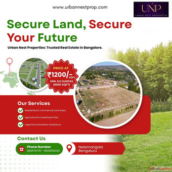Agriculture Land for Sale Near Bangalore - Invest in Devanahalli Doddaballapur for Growth Peace