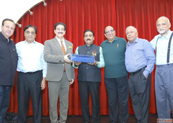 Rotarian Sandeep Marwah Attends Special Screening of Film WA...