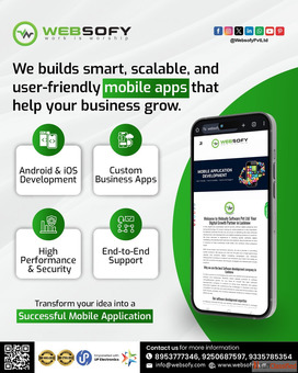 Best Mobile App Development Company in Lucknow - Websofy Pvt. Ltd.