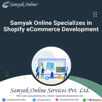 Samyak Online Specializes in Shopify eCommerce Development