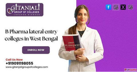 B Pharma Lateral Entry Colleges in West Bengal