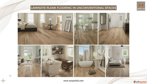 Versatile Laminate Plank Flooring for Unexpected Spaces