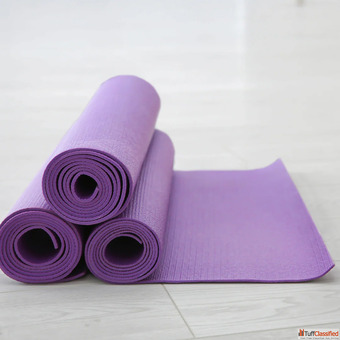 Buy Synco Yoga Mat with Carrying Strap Purple Online
