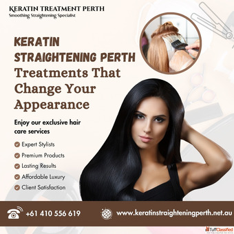 Keratin straightening Perth