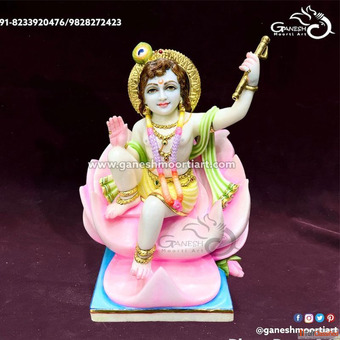 Order Shree Krishna Marble Statue at Ganesh Moorti Art