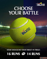 Dream League of India Trials - Set Your Target 16 Runs or 14...