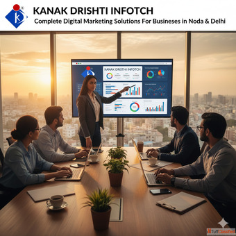 Complete Digital Marketing Solutions for Businesses in Noida Delhi Kanak Drishti Infotech