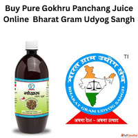 Buy Pure Gokhru Panchang Juice Online Bharat Gram Udyog Sang...