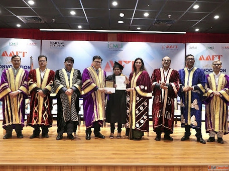 AAFT Celebrates Convocation of Its Historic 125th Batch at Marwah Studios