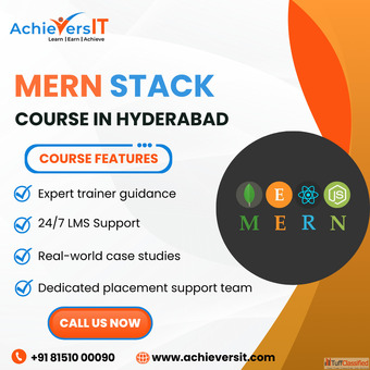 Top MERN Stack Training in Hyderabad with 100 Placement Assistance