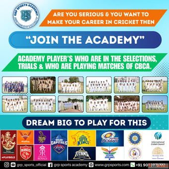 GRP Sports Academy - Certified Coaches Fitness Cricket Training