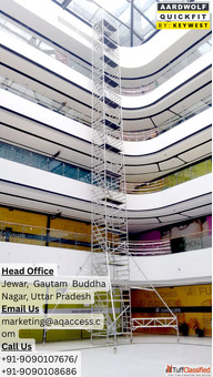 Aluminium Stairway Scaffolding for Safe Multi-Level Access