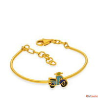 Buy 2 Gram Gold Bracelet for Baby Boy CMR Jewellery
