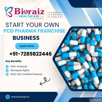 Start Your PCD Pharma Franchise with Bioraiz Healthcare