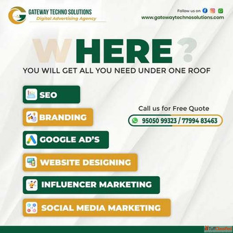 Gateway Techno Solutions Digital Marketing Partner for Logo
