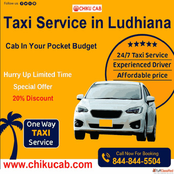 Book Top Rated Cab Service in Ludhiana - and Get Upto 20 Off