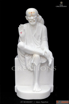 Order Big Size Sai Baba Marble Murti at Raj Creations