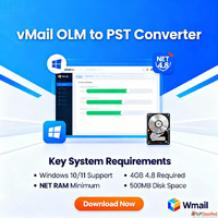 Download vMail OLM to PST Converter Move Outlook for Mac Mai...