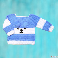 Baby girl knitted sweater